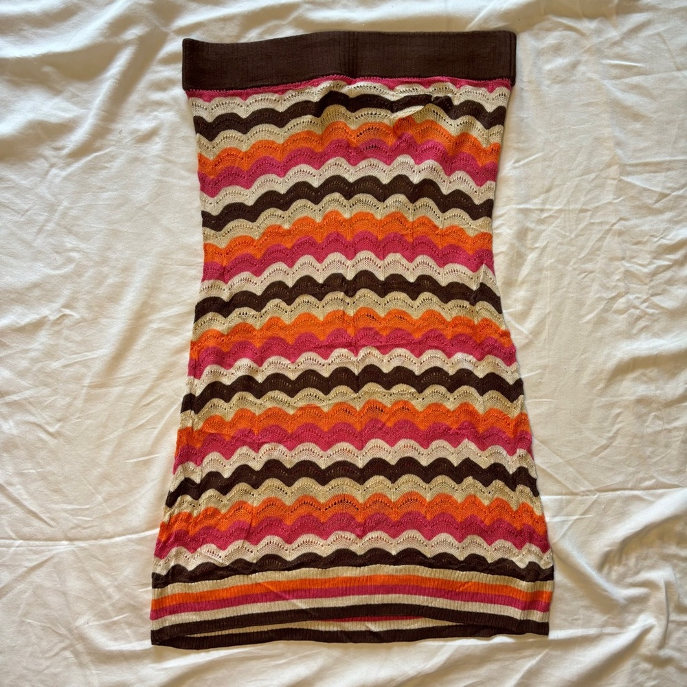 Strapless Striped Rampage Dress